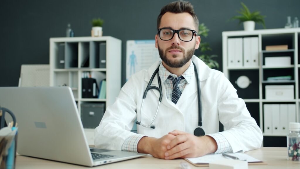 Doctor planning an international healthcare career